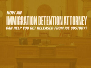 Immigration detention attorney ICE release